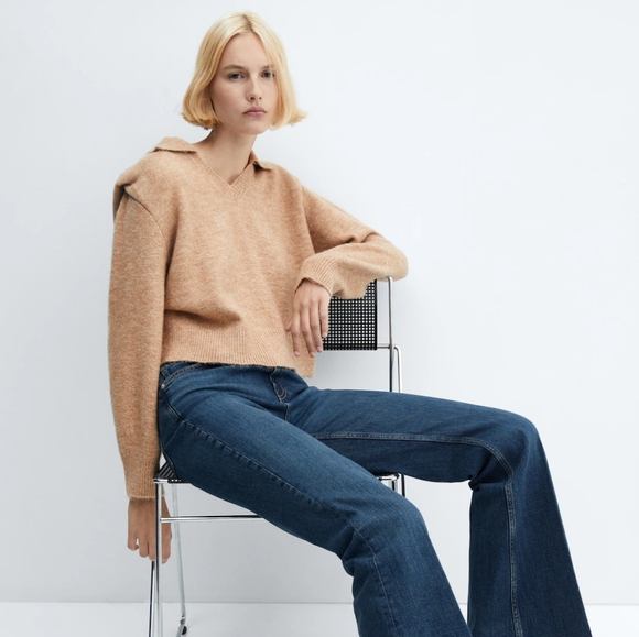 MANGO Shoulder detail sweater - Picture 3 of 4